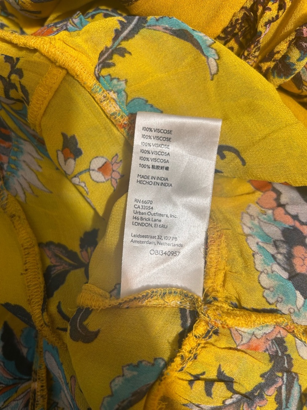 Anthropologie sheer tunic dress size medium - Picture 9 of 11